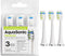 AquaSonic Proflex Replacement Brush Heads | for Whiter Teeth & Gum Care | Compatible with Many AquaSonic Toothbrush Handles (3 Pack White)...
