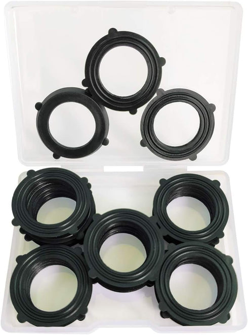 TTSAM Garden Hose Seal Waters Hose Washers Hose Ring, Rubber Hose Gaskets Firmly Set Inside Fittings for Garden Hose and Water Faucet (Pack of 20)...