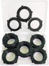 TTSAM Garden Hose Seal Waters Hose Washers Hose Ring, Rubber Hose Gaskets Firmly Set Inside Fittings for Garden Hose and Water Faucet (Pack of 20)...