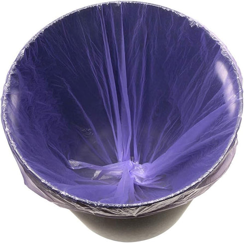 100 Counts 5 Rolls Medium Trash Bags Garbage Bags Extra Strong Thicken Plastic Trash Bag Can Bin Liners Wastebasket for Bathroom Bedroom Home Kitc...