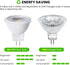 Bonlux MR11 LED Bulb 3W 12V AC/DC Low Voltage LED Spotlights,GU4 Bi-Pin Base 25W Halogen Equivalent 270lm for Landscape Accent Recessed Track Ligh...