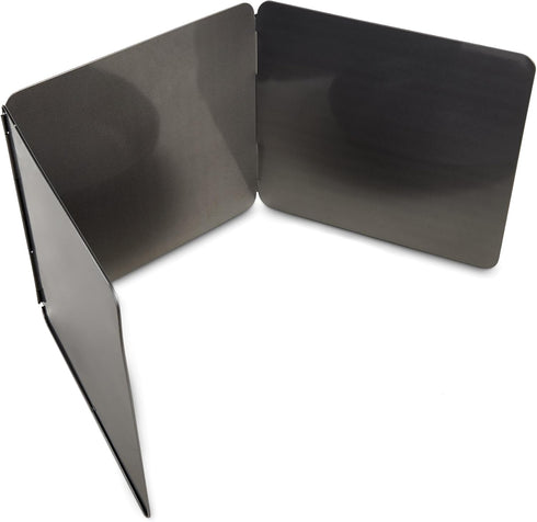 HIC Kitchen 3-Sided Splatter Guard, Non-Stick Carbon Steel, Heat Safe, Folds Flat For Storage...