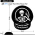 Upgrade Mouse Pad with Wrist Rest, Gothic Skull Skeleton Ergonomic Gaming Gel Mouse Pad with Wrist Support, Computer Mousepad for Desk Home Office...