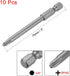uxcell 10 Pcs 5mm PH2 Magnetic Phillips Screwdriver Bits, 1/4 Inch Hex Shank 3-inch Length S2 Power Tool...
