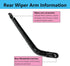 Rear Wiper Blade Arm Set Replacement for Toyota Yaris 2007-2014, Scion XB 2008-2015 Back Glass Wipers, Factory OE Style Rear Windshield Wiper Arm ...