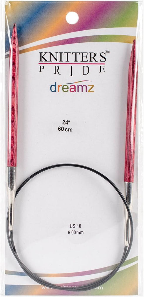 Knitter's Pride-Dreamz Fixed Circular Needles 24", Size 10/6mm...