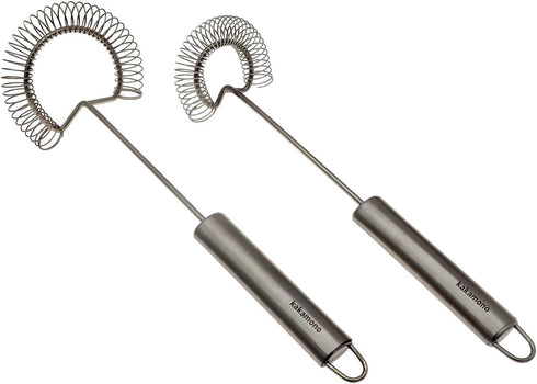 2pcsSet Egg Beater Stainless Steel Spring Egg Whisk, Kitchen Milk Egg Beater Whisking,Beating,Magic Hand Held Sauce Stirrer Frother…...