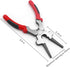 Welding Pliers, 8 Inch Inch Anti-Rust MIG Welding Pliers for Professional Welding - Reliable and Durable...
