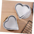 3pcs Heart Pudding Mold Cake Making Tray Heart Cake Pan Non-stick Donut Molds Bagel Molds Baking Molds Cupcake Moulds Loaf Tin Bread High-carbon S...