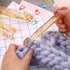 Large Crochet Hook Long Crochet Needles QLRFFLJOY 18mm Big Size Plastic Crochet Hooks DIY Blanket Shawl Carpet Yarn Weaving Knitting Tools (18 mm)...