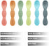 PandaEar 6 Pack Silicone Baby Spoons Self Feeding 6 Months for Toddler - Baby Led Weaning Utensils 6-12 Months - Infant Spoons First Stage - Baby ...