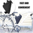 Bike Bag, Bicycle Frame Storage Bag, Bike Triangle Pouch, Bike Saddle Bag, Bike Top Tube Bag, Bike Seat Bag, Mountain Bike Accessories Pack for Ph...