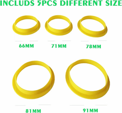 Cup Turner Foam, Tumbler Foams Set,Tumbler Shields Tumbler Insert for 1/2 Inch PVC Pipe, Tumbler Spinner Foams Fit 40 oz 30 oz 20 oz 10 oz All Tum...