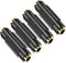 3.5mm ?1/8 Inch ? to 3.5mm ?1/8 Inch? Stereo Jack Female to Female Adapter Connector Gold Plated (4 Pack)...