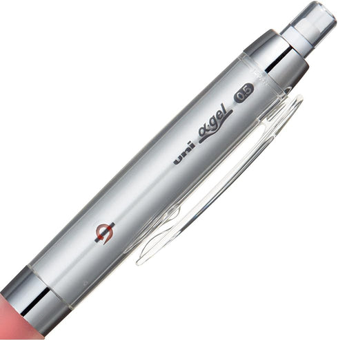 Uni Alpha-Gel Kuru Toga Mechanical Pencil, 0.5 mm, Red Body (M5858GG1P.15)...
