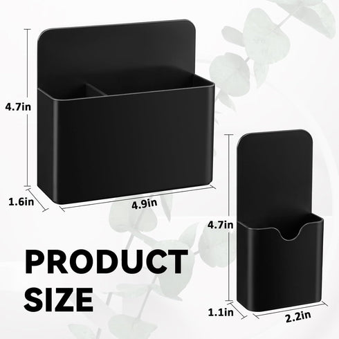 Magnetic Pen Holder for Refrigerator,2Pack Magnetic Dry Erase Marker Holder,Magnetic Pencil Holder for Refrigerator,Whiteboard,Locker Accessories?...