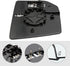 Left Driver Side Mirror Glass Heated Blind Spot Mirror Side Rear View Heated Convex Mirror Replacement for Ford F150 2015-2020...