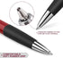 Pens Bulk, Tip-Top Ball Point Pens, Black Ink Pens Medium Point (1.0mm), Click Pens, Ballpoint Smooth Writing Pens for Journal No Smudge, Office P...