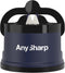 AnySharp Knife Sharpener, Hands-Free Safety, PowerGrip Suction, Safely Sharpens All Kitchen Knives, Ideal for Hardened Steel & Serrated, World's B...