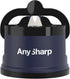 AnySharp Knife Sharpener, Hands-Free Safety, PowerGrip Suction, Safely Sharpens All Kitchen Knives, Ideal for Hardened Steel & Serrated, World's B...