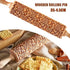 Rolling Pin for Baking, with Cookie Mold & Cutter, Embossing Rolling Pin, Engraved Decor Tools for Kitchen Creative Baking, Great Gifts...