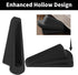 Door Stoppers, 2 Pack Premium Rubber Door Stoppers for Bottom of Door Security Rubber, Door Stopper Wedge for Carpet Heavy Duty Door...