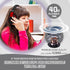 Headphones Kids Bluetooth Wireless Volume Limited 85/110dB Over On Ear Foldable Noise Protection Headset/Wired Inline Cable AUX 3.5mm Mic for Chil...