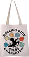 Dungeon Master Dice Bag DND Lover Gifts Rolling Dice Builds Character DND Player Supplies Bag Role Playing Game Gifts...