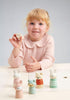 Tender Leaf Toys - Bear Tales - Wooden Dollhouse Add-on Dolls Playset, Figures of 3 Pcs Bear Family for Children - Inspires Endless Imaginative Pl...
