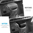 INTGET Gear Shift Knob Cover for 2022 2023 2024 Toyota Tundra Accessories Carbon Fiber Car Gear Shift Knob Trim Protector Gear Shifter Stickers fo...