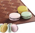 2 PCS 48 Capacity Macaron Silicone Baking Mat Baking Sheet Muffin DIY Chocolate Cookie Mould for Baking, Non-Stick, Easy to Clean, Reusable Baking...