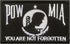 Antrix Patch of POW MIA You are NOT Forgotten Applique Fastener Hook and Loop Badge Patch for Backpacks Caps Hats Vests Bags -3.15x2...