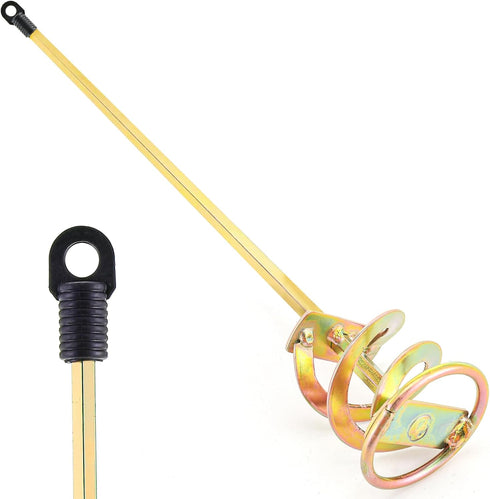 Paint Mixer for Drill - Drill Paint Mixer Works with Any Drill Bit - Rust-Proof Paint Stirrer for Drill - Paint Stirring Drill Attachment for 1-5 ...