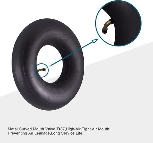 GOOFIT 13 X 5.00-6 Curved Bent Stem Inner Tube Tire for Mini Electric Old Man Scooter (1 pcs)...