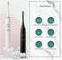 Sonic Electric Toothbrush with 4 Brush Heads,IPX7 Waterproof 4 Modes Electric Power Toothbrush for Adults,3 Intensity Levels,Sonicare Toothbrush w...