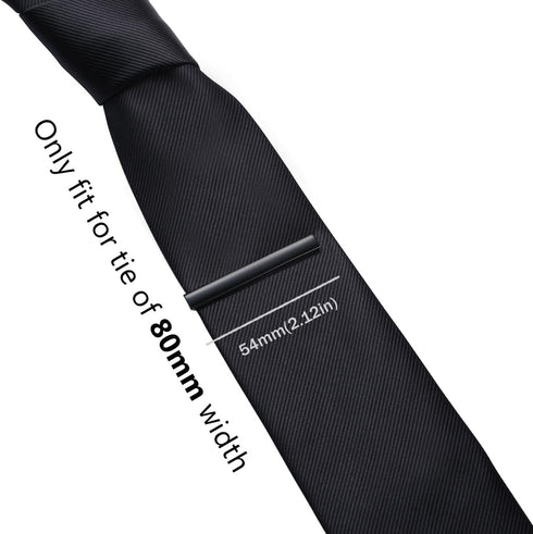 HONEY BEAR 5cm/5.4cm/6cm Mens Tie Clip Bar for Normal Size Steel Business Wedding Gift 1.97"/2.12"/2.36"...