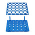 Centrifuge Tube Rack,2 Pieces Detachable Test Tube Rack Holder 50-Well Plastic Stand for 15ml 50ml Tube...