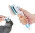 Cat brush,Self Cleaning Slicker Brush,Cat Grooming,Pet Massaging Tool Suitable for Pets with Long or Short Hair,Dog Grooming Brush Tool Gently Rem...