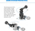 Motorcycle Rearview Mirror Mount for Gopro Motorcycle Aluminum Bracket Holder (360 Degree Rotation & 10mm Hole) Compatible with GoPro Hero 8/9/10/...