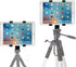 Acuvar Universal Tablet Tripod Holder Mount Adapter for iPad, Air, Air 2,iPad mini,Samsung Galaxy Tab,Microsoft Surface,Google Nexus & Many More T...