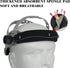 Welding Helmet Headgear - TRQWH Welding Hood Headgear Replacement Headgear Welding Helmet Accessories Welding Headgear with Sweatband for Side Vie...