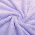 Baby Blanket Flannel, Cozy Throw Blankets for Newborn Infant and Toddler, Super Soft and Warm Receiving Baby Blanket for Crib Stroller (Purple 25 ...