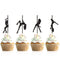 Donoter 48 Pcs Pole Dancing Cupcake Toppers Pole Dancers Cake Picks for Bachelorette Party Birthday Decorations...