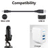 Replacement Mini USB Charging Cable for Blue Yeti Microphone, Charger Cord for Blue Yeti Recording Microphones MIC, Blue Yeti Pro USB Microphone, ...