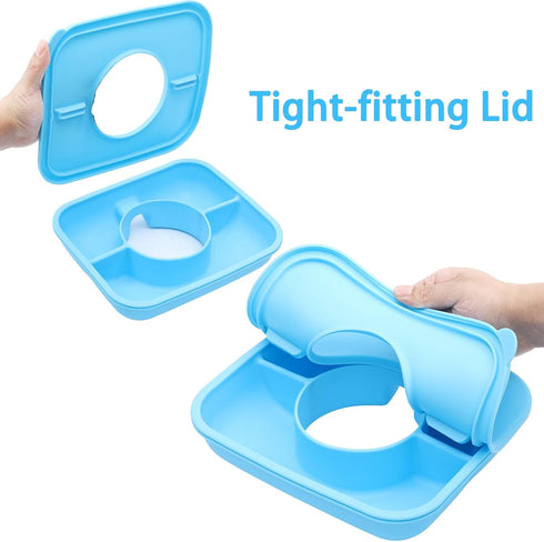 Snack Bowl for Stanley Cup with Upgraded Tight-Fitting Cover, Reusable Snack Tray with Lid Fits for Stanley 40 oz Tumbler with Handle, Stanley Acc...