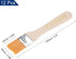 uxcell 6" Paint Brush 1" Width Soft Nylon Bristle with Wood Handle for Wall, Cabinets, Fences Yellow 12Pcs...