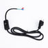 DROK 4FT Power Cable 3 Prong Grounding Plug, AC Power Cord Extension Cord with Switch On/Off and Fork Terminal Connectors, AC/DC Adapter 18 AWG fo...