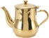 Stainless Steel Tea Pot With Filter Rust Proof Durable Oil Strainer Pot For Hotels Restaurants Homes 850ml Tea Kettle (golden)...