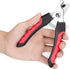 Small Dog Nail Clippers, Cat Nail Clippers, Suitable for Rabbits, Birds, Etc. (Red)...