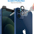 JETech Privacy Screen Protector for iPhone 12 6.1-Inch with Camera Lens Protector, Anti Spy Tempered Glass Film, 2-Pack Each......